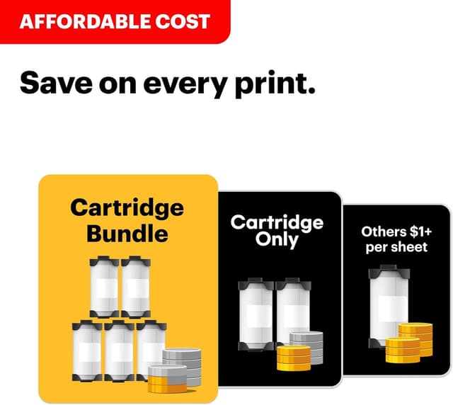 Detalle 2 de KODAK Memo Shot ERA kids instant camera with 1 roll