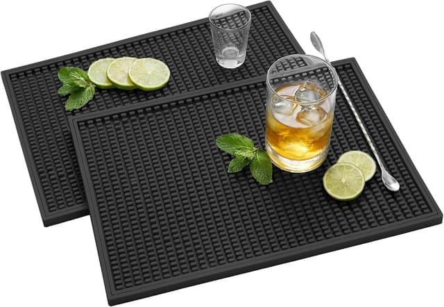 Thumbnail 6 de ZJWZLG Bar Mat 18x12 inch Non-slip Rubber Mat