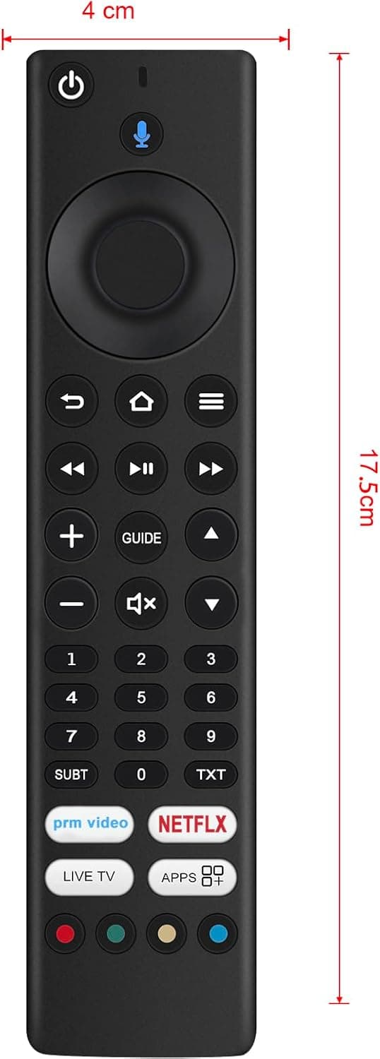 Detalle 2 de Voice remote RM-C3253 for JVC 4K TVs