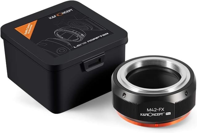 Thumbnail 6 de K&F Concept M42 to Fujifilm X manual lens mount adapter (matting varnish design)