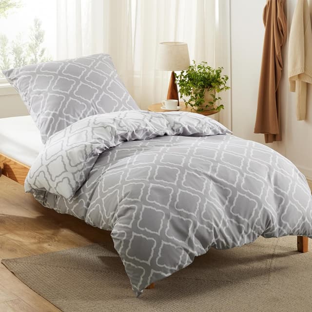 Detalle 2 de BEDSURE Bettwäsche 135x200 mit Reißverschluss