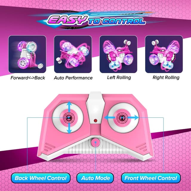 Thumbnail 5 de Dreamlandia Unicorn RC Car for Girls 3–12