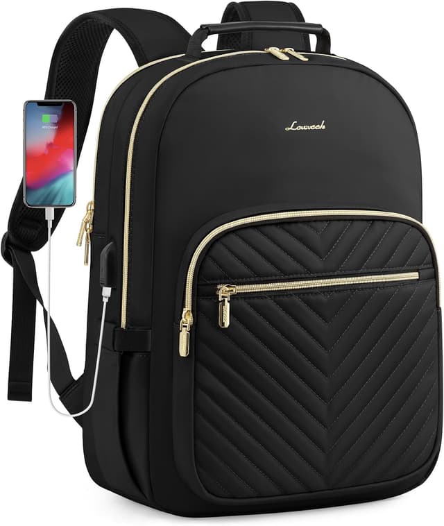 Detalle de LOVEVOOK Laptop Backpack Purse 15.6 in