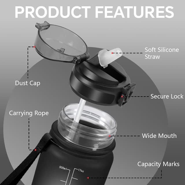 Thumbnail 1 de Grsta Borraccia 500ml A Prova di Perdite