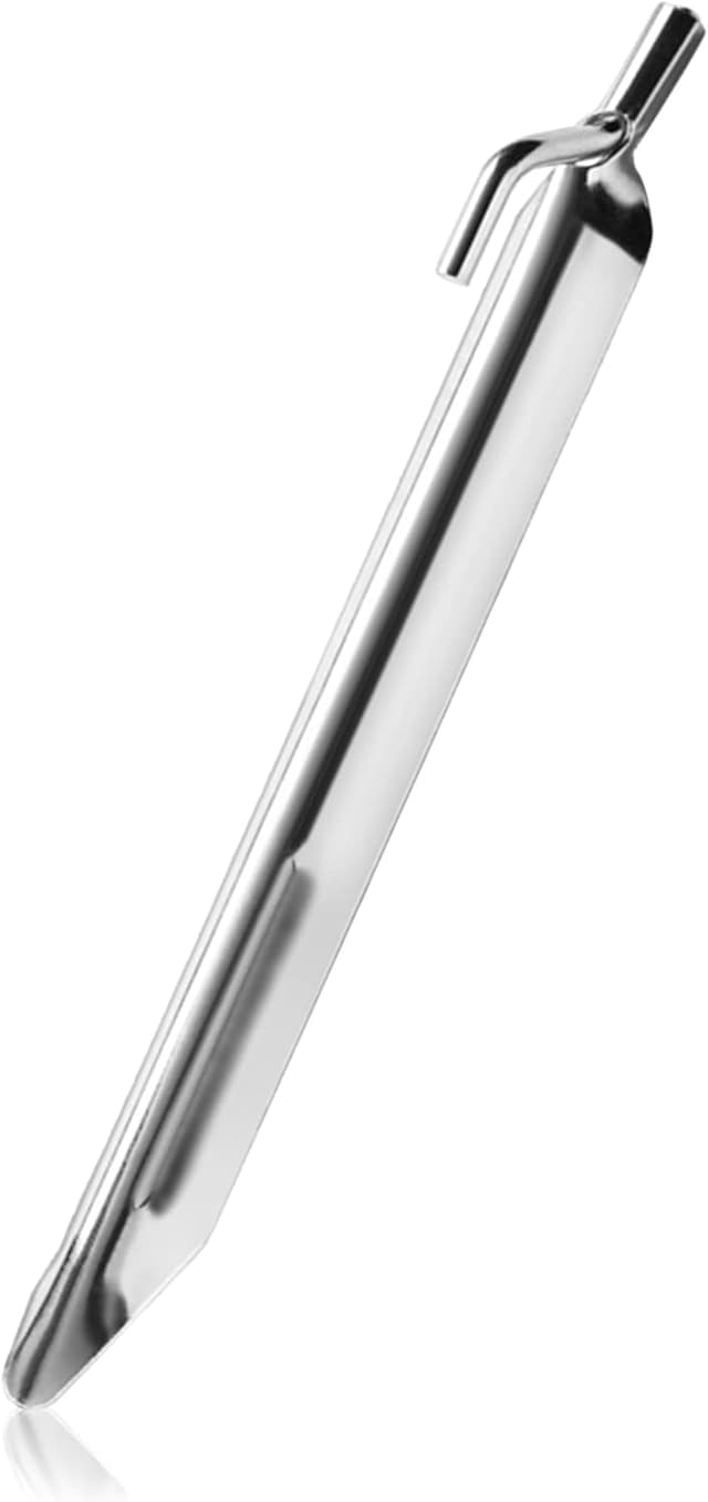 Detalle de com-four® 16 piquets de tente en acier en forme de V (lots de 16) pour camping et activités plein air