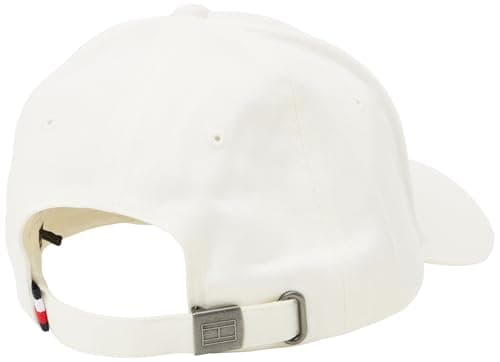 Detalle 2 de Tommy Hilfiger Foundation Gorra de algodón blanca 👒