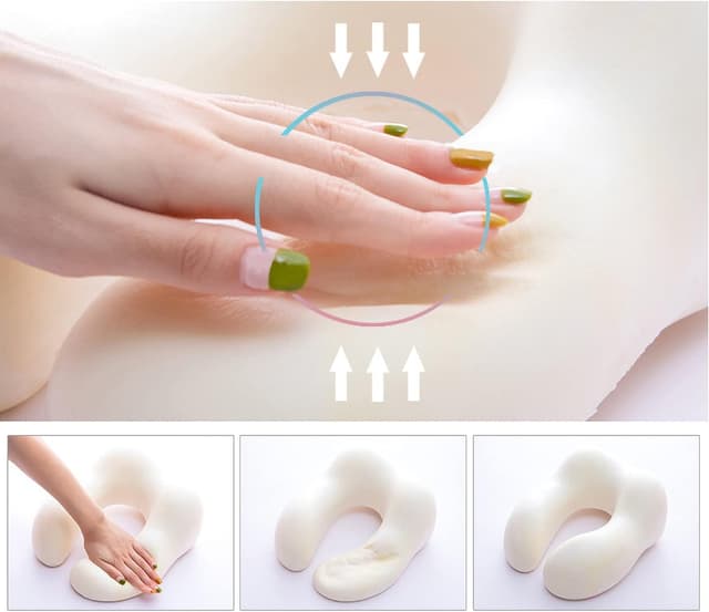 Detalle de Cozy BoSpin travel neck pillow for 1+ packing