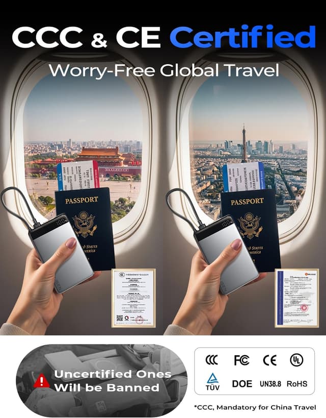 Thumbnail 3 de LISEN CCC Power Bank 10000mAh