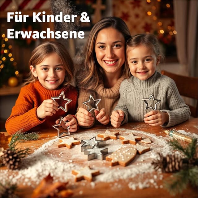 Detalle de Happymas lot de 20 emporte-pièces de Noël