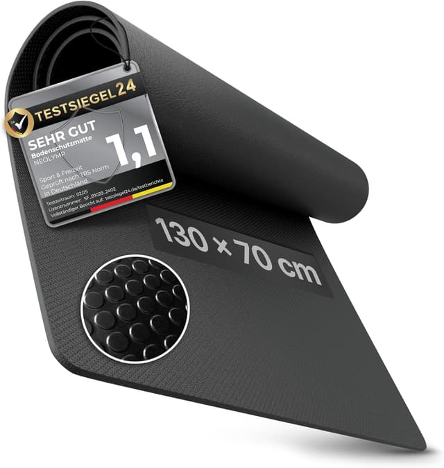 Detalle de NEOLYMP Bodenschutzmatte 130 x 70 cm đ§