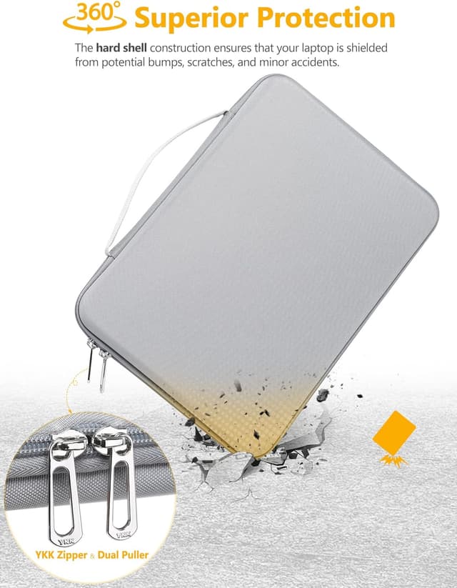 Detalle de HYZUO custodia rigida 17,3 pollici