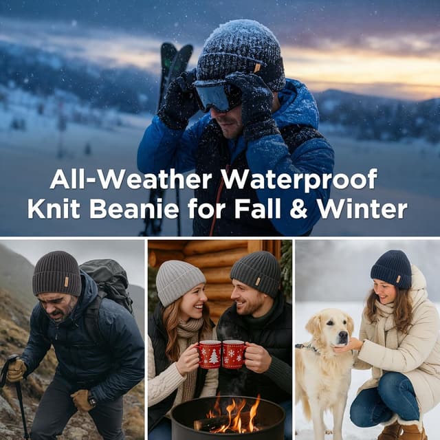 Thumbnail 4 de TOP-EX DryKnit Waterproof Beanie L/XL/XXL 🧣