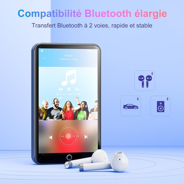 Thumbnail 4 de MECHEN Lecteur MP3 Android 4 pouces 2000mAh