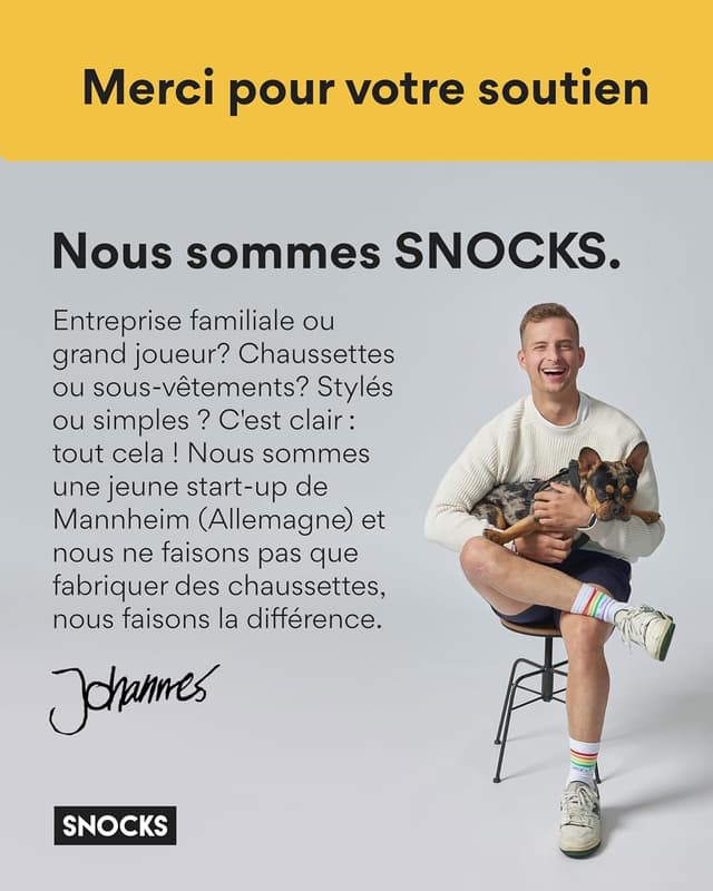 Thumbnail 5 de Snocks Lot de 3 Strings Coton Bio XS-XL