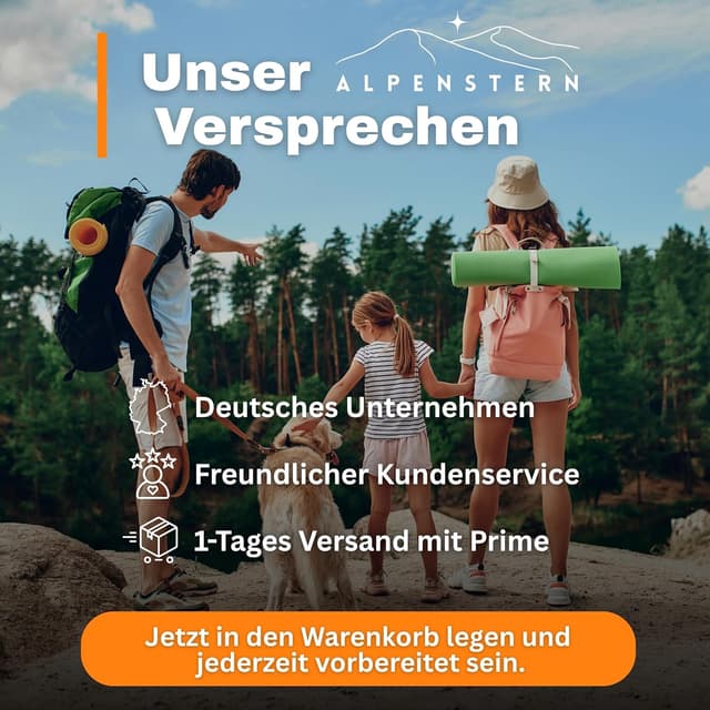 Thumbnail 6 de Alpenstern® Zecken Entferner Kit: Zeckenpinzette, -hebel & Erste-Hilfe-Tasche für Mensch und Tier