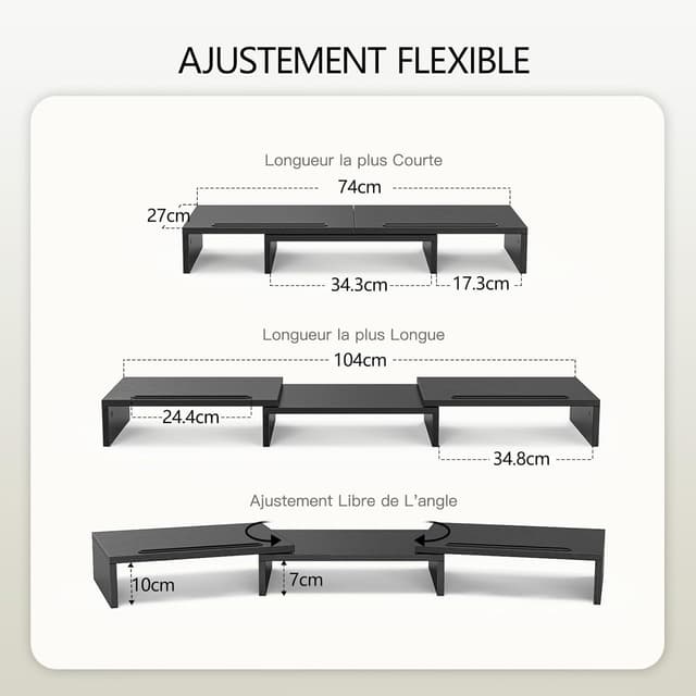 Thumbnail 5 de AMERIERGO Support Moniteur Double