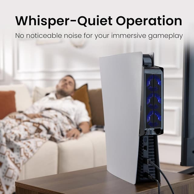 Thumbnail 5 de KIWIHOME PS5-Lüfter mit USB3.0 3‑Stufen