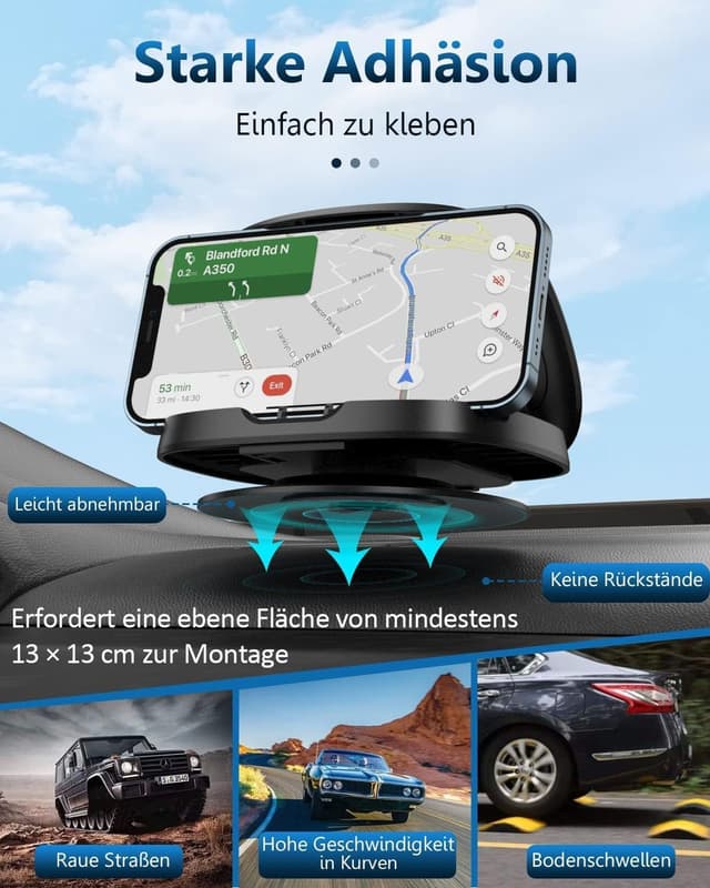 Detalle de Tophot Handyhalterung Auto 360°