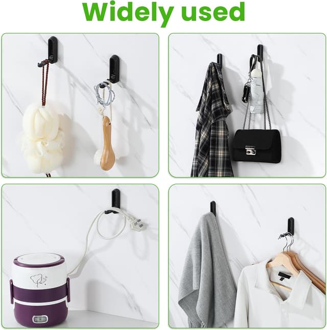 Thumbnail 4 de Mooche 73mm Foldable Wall Hook for Coats 🧷