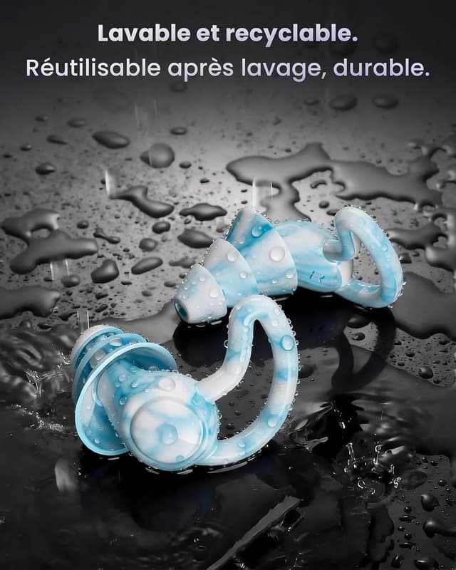 Detalle 1 de Bouchon d’oreille anti bruit 3 couches