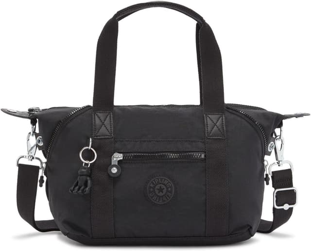 Detalle de Kipling Art Mini Bolso Pequeño Black Noir