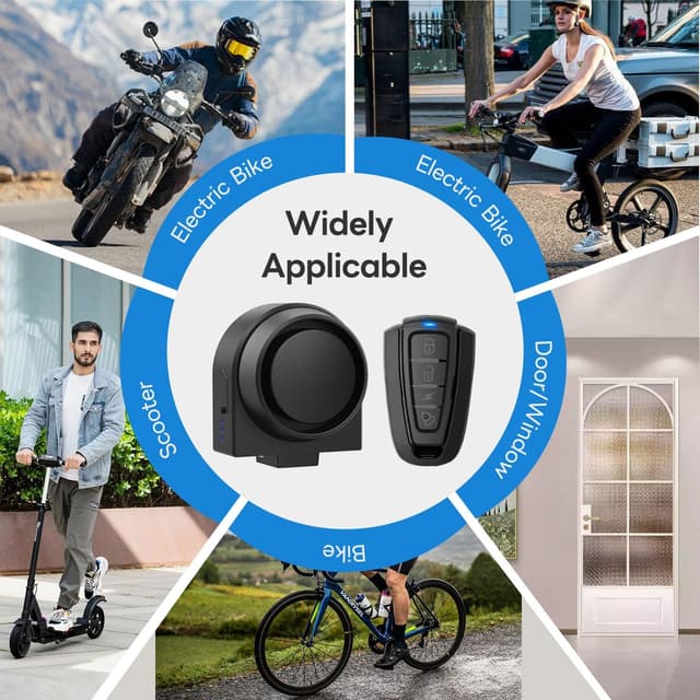 Thumbnail 6 de XIAOKOA Alarme Antivol Alarme Intelligente Télécommande