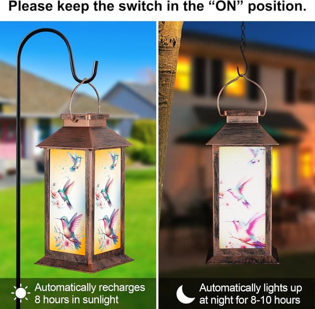 Thumbnail 4 de Pawatee Solar Hanging Lanterns 3 LED