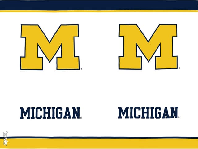 Detalle de Tervis Double-Wall Insulated UM Wolverines Tumbler (24 oz) — Made in USA