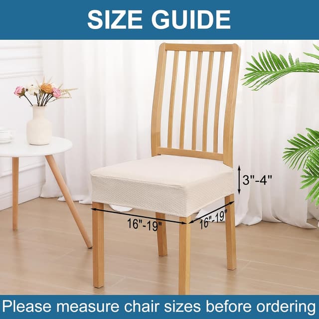 Thumbnail 1 de Smiry Waterproof Seat Covers 4-Pack for Chairs