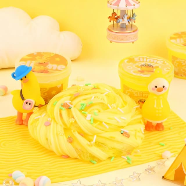 Detalle de Duck slime kit 6 pack for kids