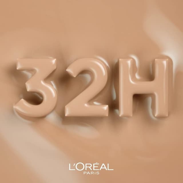 Detalle 2 de L'Oréal Paris Fresh Wear Base 145 Beige Rosé