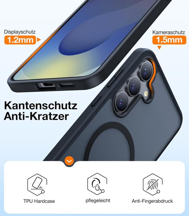 Thumbnail 4 de TORRAS Galaxy S25 Hülle Guardian-Mag 18 N