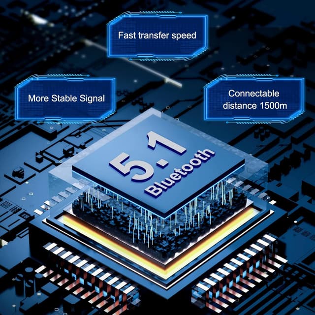 Detalle de EJEAS V4C Bluetooth Headset Intercom for Referee (2pc) – Waterproof 4-way communication, FM & voice assistant