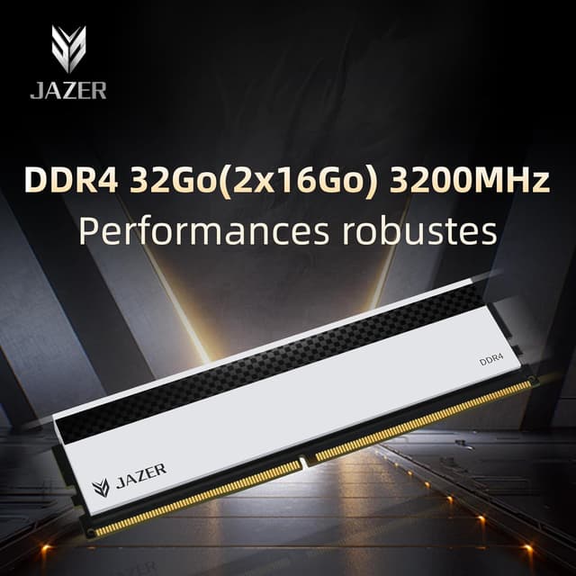 Detalle de Mémoire RAM JAZER DDR4 32 Go 3200 MHz