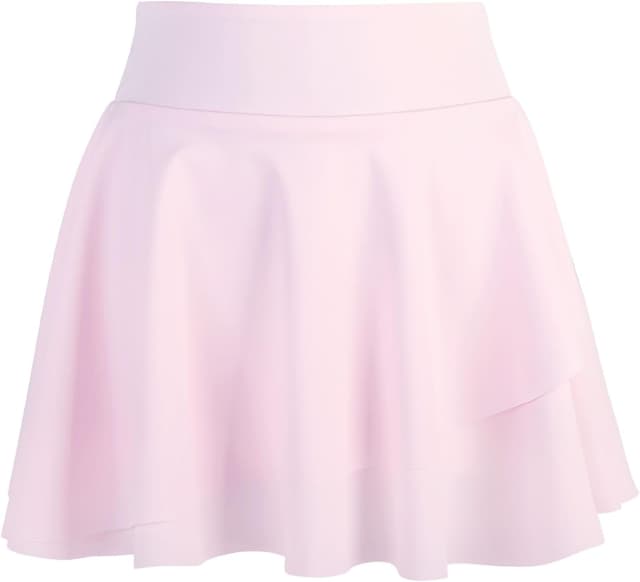 Detalle 2 de Bezioner Girls Pleated Tennis Skirt (High-Waist) with Built-In Shorts and Pockets