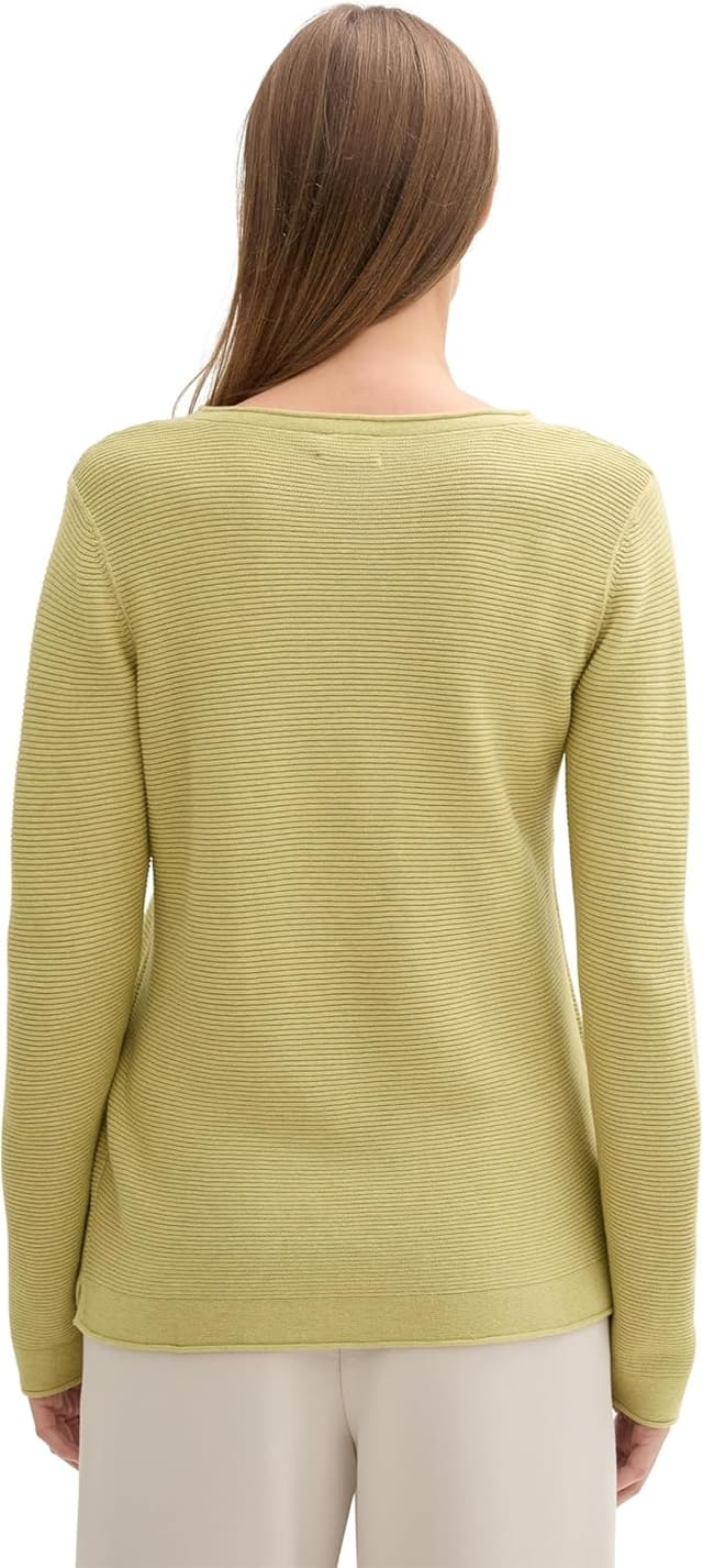 Detalle 2 de TOM TAILOR 1016503 Signature blazer in cotone biologico da donna (confezione da 1)