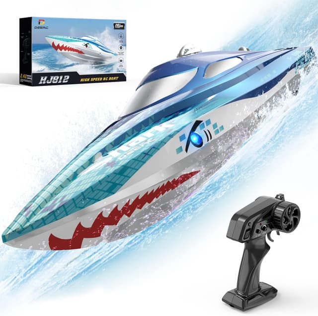 Thumbnail 6 de DEERC 13 inch Remote Control Boat 40 min
