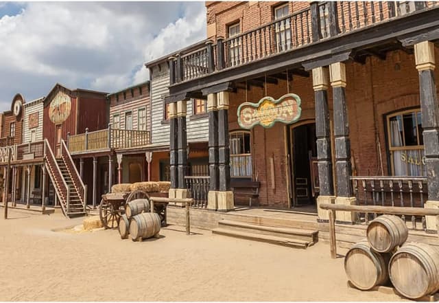 Imagen de Aoihrraan Western Saloon Hintergrund 1,5x1m en OfertitasTOP