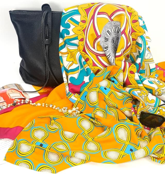 Thumbnail 2 de GLORIS Damen Tuch Schal 135x135 cm