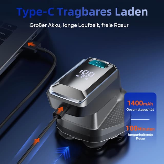 Thumbnail 6 de Glatzenrasierer Herren 7D, 7.000? Köpfe