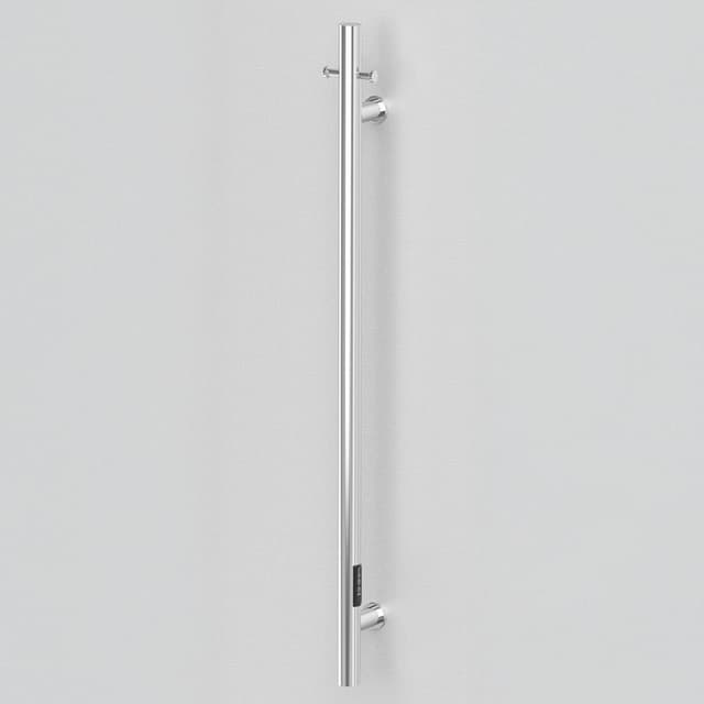 Thumbnail 6 de Manissa Electric Robe Towel Coat Warmer (Black) – Vertical Bathroom Hanging Rail, 1100mm x 38mm stainless steel