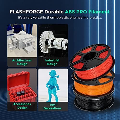 Thumbnail 1 de FLASHFORGE ABS PRO filament 1kg ⚙
