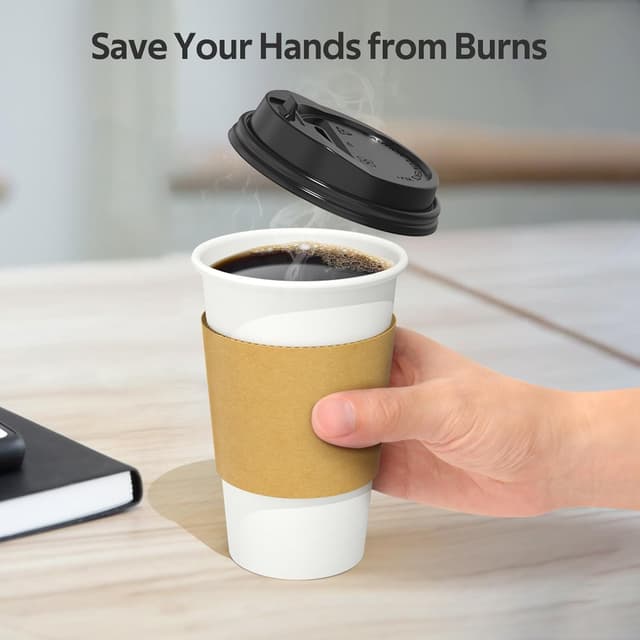 Thumbnail 2 de Dealusy Disposable Coffee Cups 16 oz