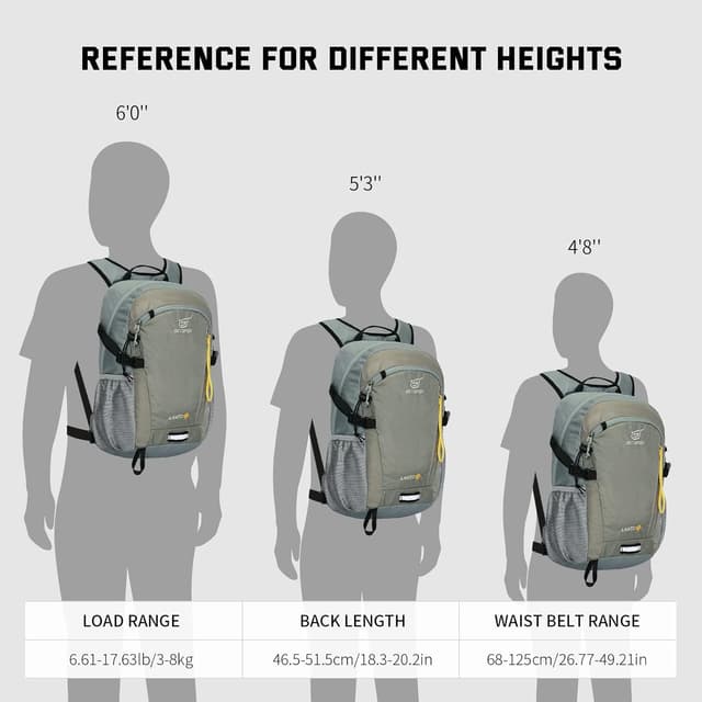 Thumbnail 5 de SKYSPER Small Hiking Backpack 20L