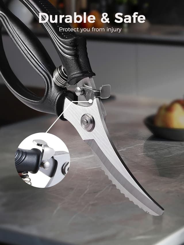 Thumbnail 5 de Poultry Shears Heavy-Duty Kitchen Scissors for Meat ✂