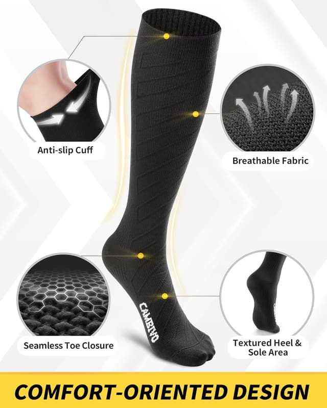 Thumbnail 1 de CAMBIVO Compression Socks 20–30 mmHg for Travel