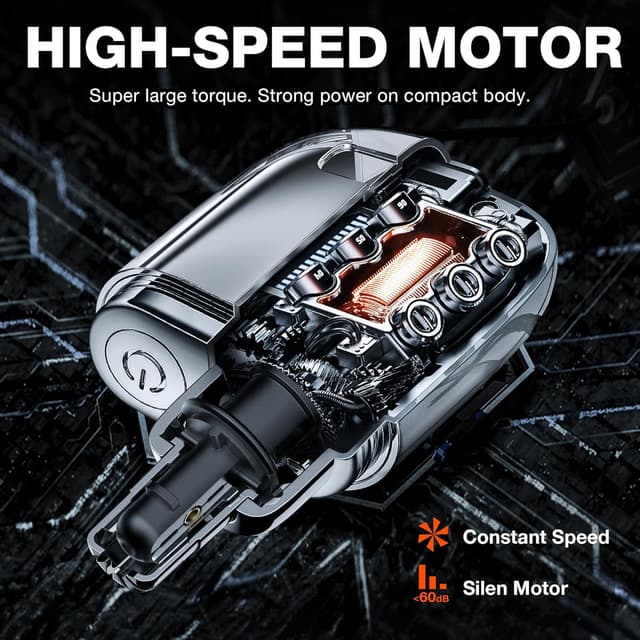 Detalle de yoose Nasenhaartrimmer (IPX7, Edelstahlklingen) für Herren & Frauen – schmerzfreies Trimmen