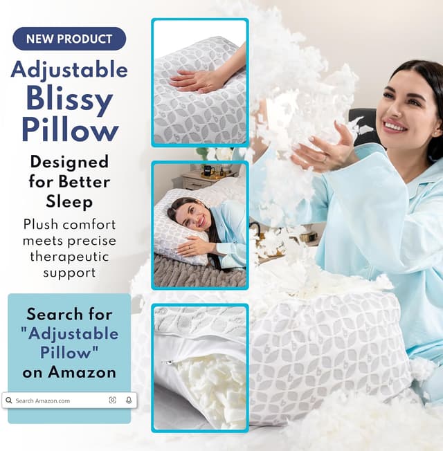 Detalle 2 de Blissy Silk Pillowcase 22 momme Queen