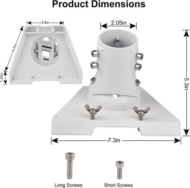 Thumbnail 5 de Pipe Adapter Pole Mount for Starlink Gen 3