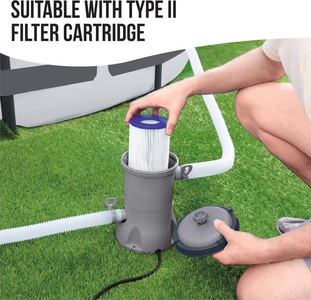 Thumbnail 3 de Bestway Filter Pump 3,028 L Above Ground Pool